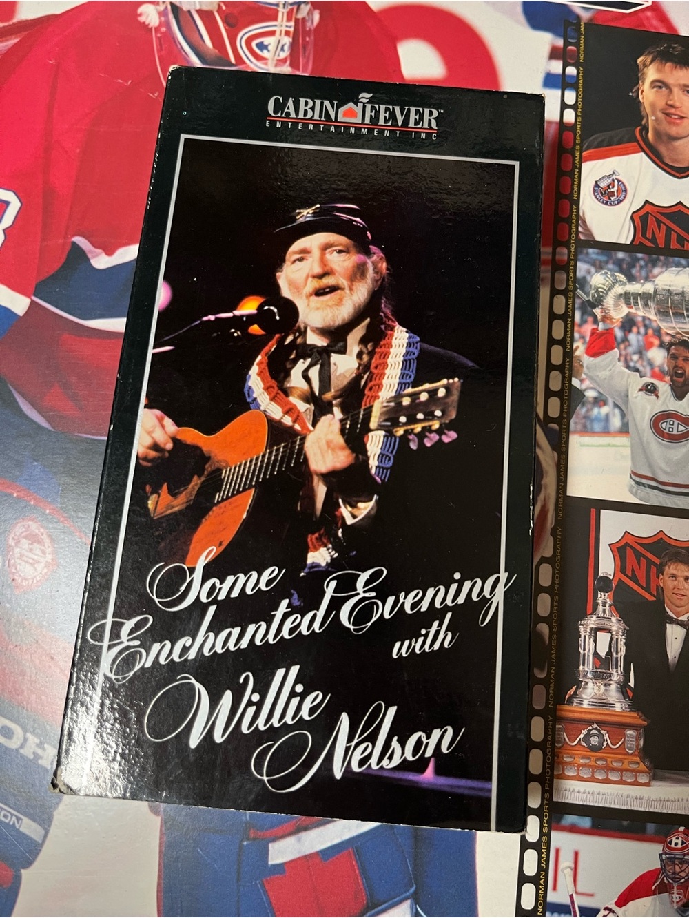 Willie Nelson VHS movie tape 1989 cabin fever ENT